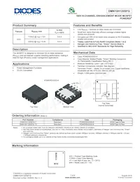 DMN10H120SFG-13 Datasheet Cover