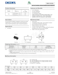 DMN10H220L-13 Datasheet Cover