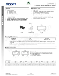 DMN2050L-7 Datasheet Cover