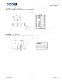 DMN2112SN-7 Datasheet Pagina 4