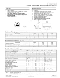 DMN2114SN-7 Datasheet Cover