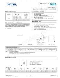 DMN2300UFD-7 Datenblatt Cover