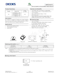DMN2550UFA-7B Datasheet Cover