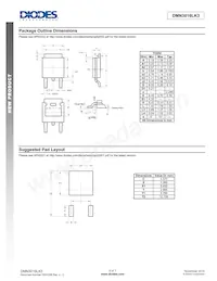 DMN3016LK3-13 Datasheet Pagina 6