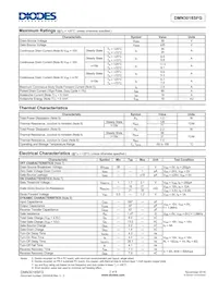 DMN3018SFG-7數據表 頁面 2