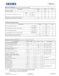 DMN3051L-7 Datasheet Page 2