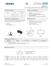 DMN3730U-7 Datasheet Cover