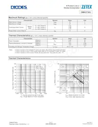 DMN3730U-7 Datasheet Pagina 2