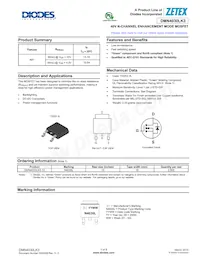DMN4030LK3-13 Datasheet Cover