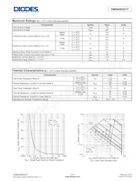 DMN4060SVT-7 Datasheet Pagina 2