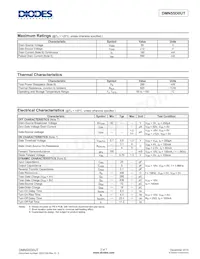 DMN55D0UT-7 Datasheet Page 2