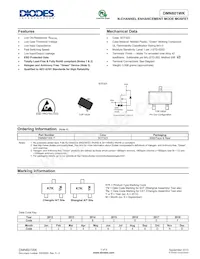 DMN601WK-7 Datasheet Cover