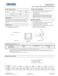 DMN6040SFDE-7 Datasheet Cover