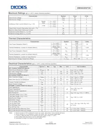DMN6040SFDE-7 Datasheet Page 2