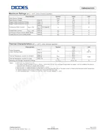 DMN6066SSS-13 Datasheet Page 2
