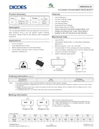 DMN65D8LW-7 Datasheet Cover
