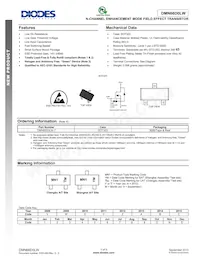 DMN66D0LW-7 Datasheet Cover