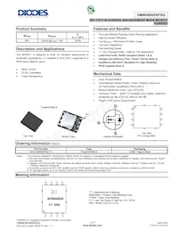 DMNH6008SPSQ-13 Datasheet Cover