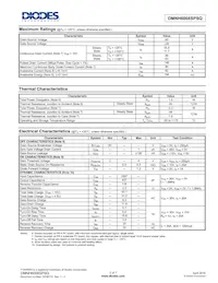 DMNH6008SPSQ-13 Datasheet Pagina 2