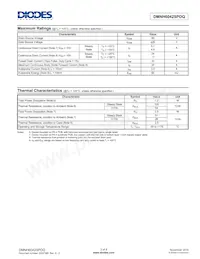 DMNH6042SPDQ-13 Datasheet Page 2