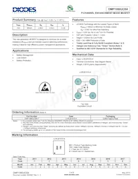 DMP1080UCB4-7 Datasheet Cover