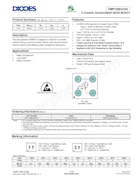 DMP1096UCB4-7 Datasheet Cover