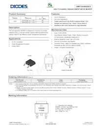 DMP10H400SK3-13 Datasheet Cover
