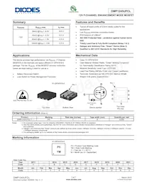 DMP1245UFCL-7 Datasheet Cover