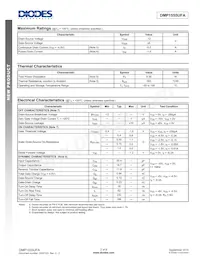 DMP1555UFA-7B Datasheet Pagina 2