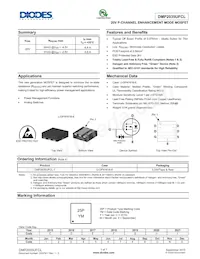 DMP2035UFCL-7 Datasheet Cover