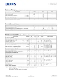 DMP2130L-7 Datasheet Pagina 2