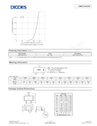 DMP2240UW-7 Datasheet Page 4
