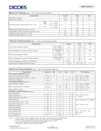 DMP3028LK3-13 Datasheet Page 2