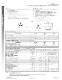 DMP3030SN-7 Datasheet Cover