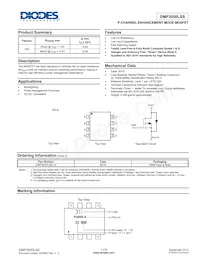 DMP3050LSS-13 Datasheet Cover