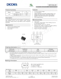 DMP3056LDM-7 Datasheet Cover