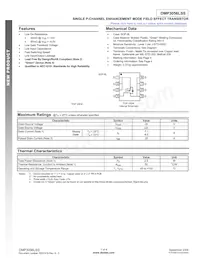 DMP3056LSS-13 Datasheet Cover