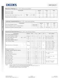 DMP32D9UFZ-7B Datasheet Page 2