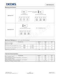 DMP58D0LFB-7B Datasheet Page 2