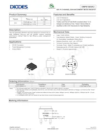 DMP6180SK3-13 Datasheet Cover