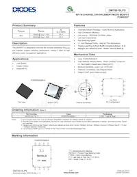 DMT6016LPS-13 Datasheet Cover
