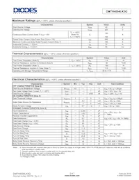 DMTH4004LK3Q-13 Datasheet Page 2