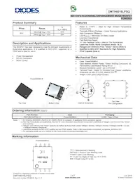 DMTH6016LPSQ-13 Datasheet Cover