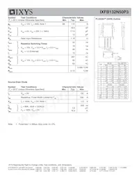 IXFB132N50P3 Datasheet Page 2