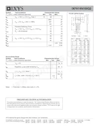 IXFH14N100Q2 Datasheet Page 2