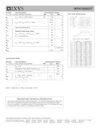 IXFN180N25T Datasheet Page 2