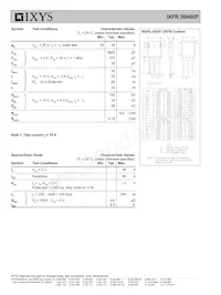 IXFR36N60P Datasheet Page 2