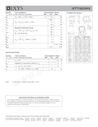 IXTT1N250HV Datasheet Page 2