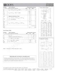IXTT48P20P Datasheet Page 2