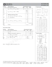 IXTT90P10P Datasheet Page 2